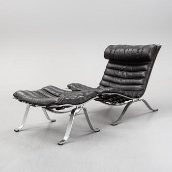 Arne Norell, an 'Ari' easy chair with ottoman, Norell Möbel AB.