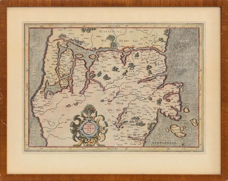 Jodocus Hondius, ur Gerardi Mercatoris "Atlas sive Cosmographicae Meditationes...", ca 1606.