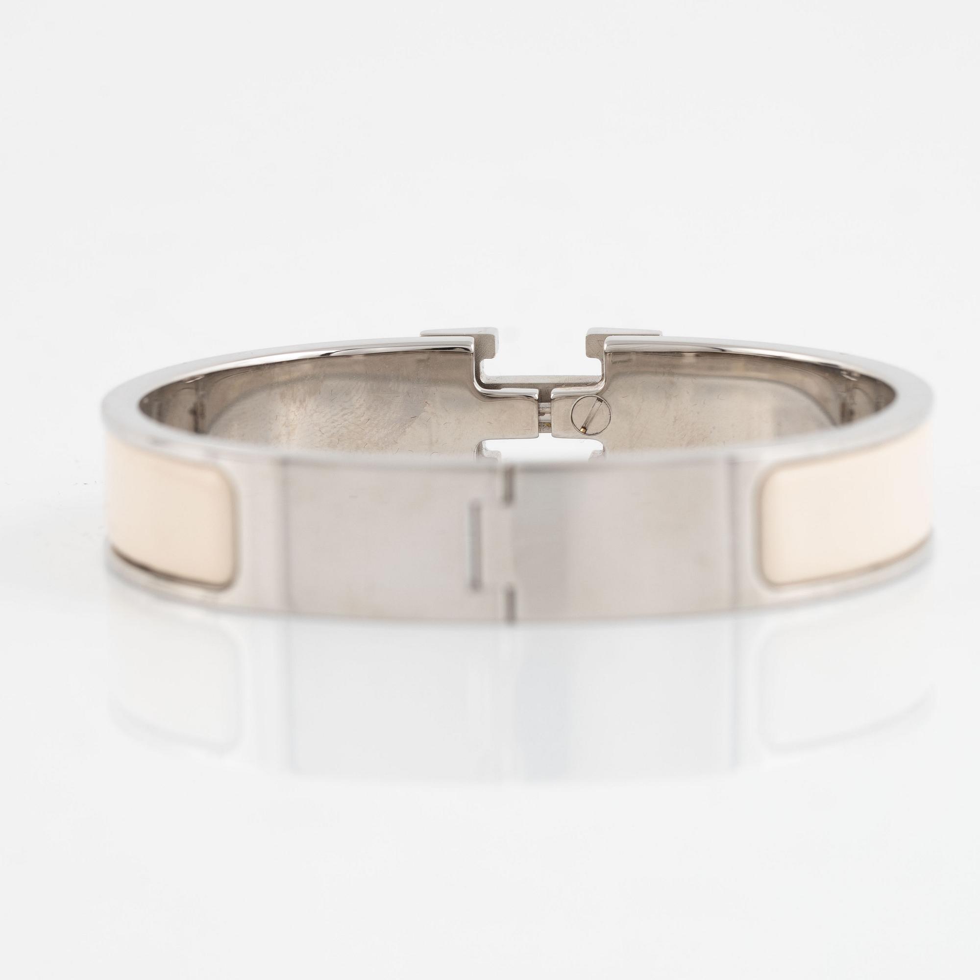 Hermès, "Clic H" PM bracelet.