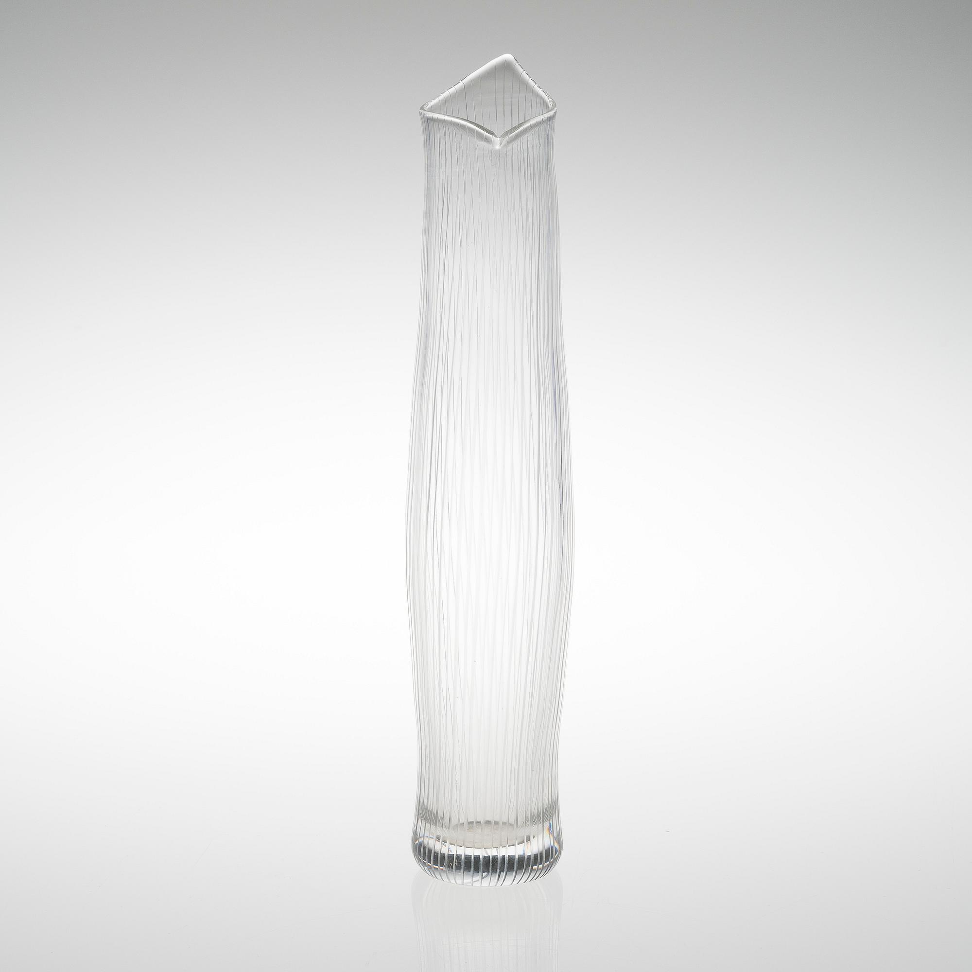 TAPIO WIRKKALA, MALJAKKO. Malli 3522. "Tuonelan virta". Sign. Tapio Wirkkala Iittala. 1950-luvun alkupuoli.