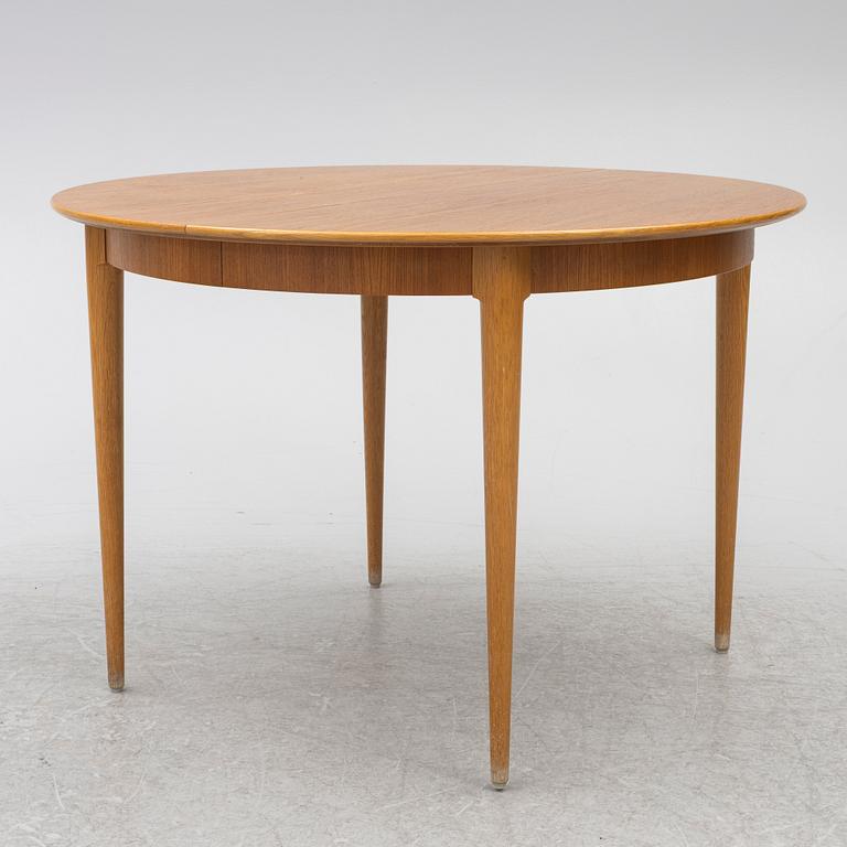 Dining table, mid-20th century.
