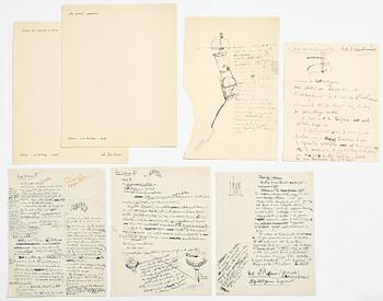 Marcel Duchamp, "Green box".