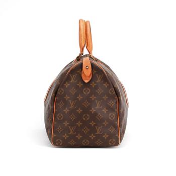 LOUIS VUITTON, a monogram canvas weekend bag, "Keepall 45".