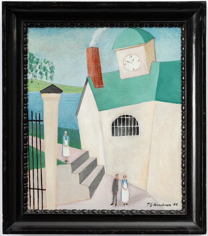 Tor-Göran Henriksson, By the hospital.