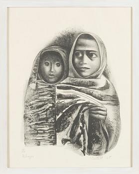 Elizabeth Catlett, "Rebozos".