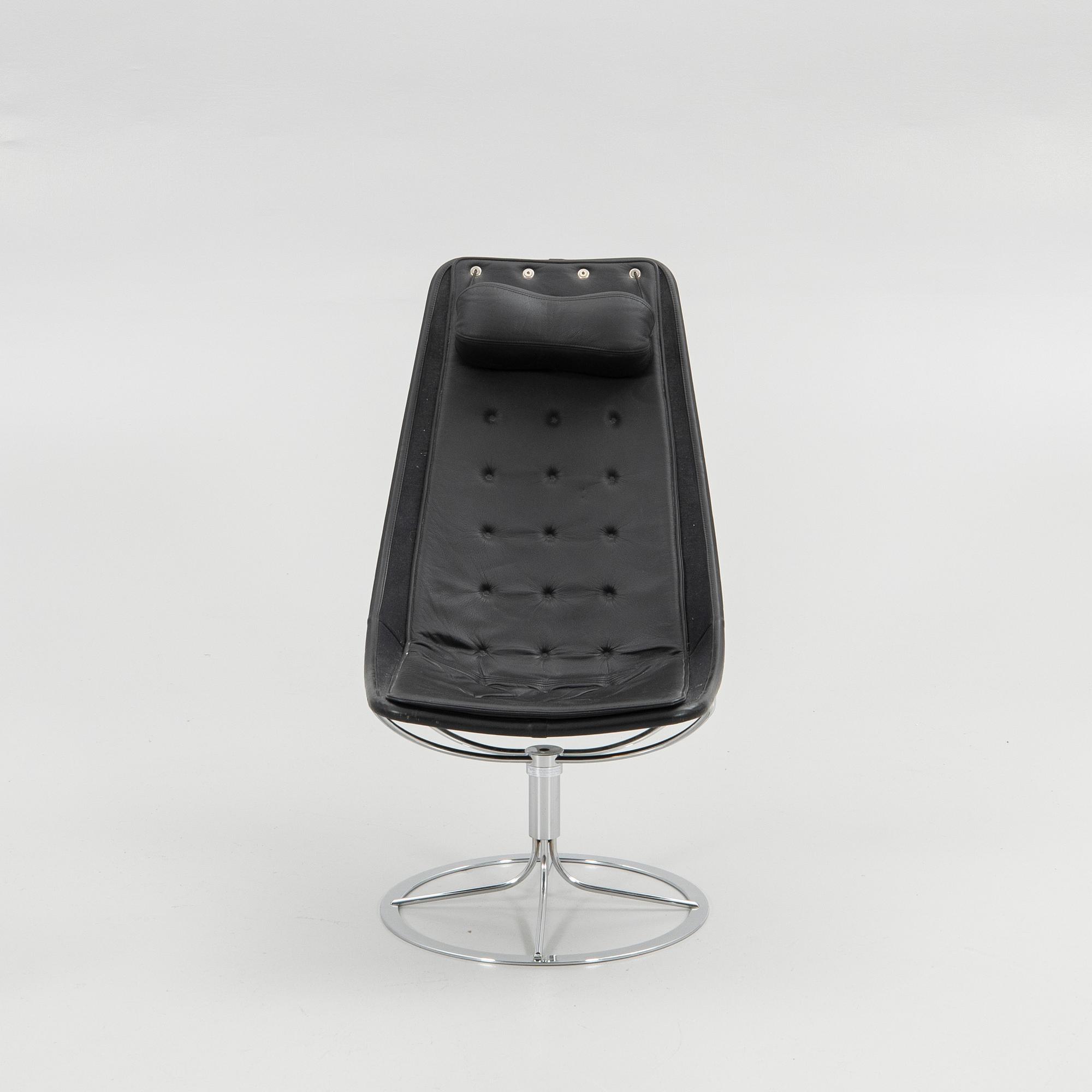 Bruno Mathsson, armchair with footstool, "Jetson".