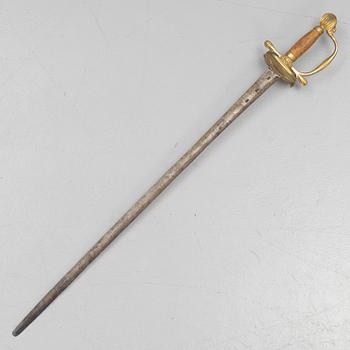 A Swedish 18th Century composite sword.