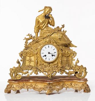 Bordspendyl, brons, 1800-tal.