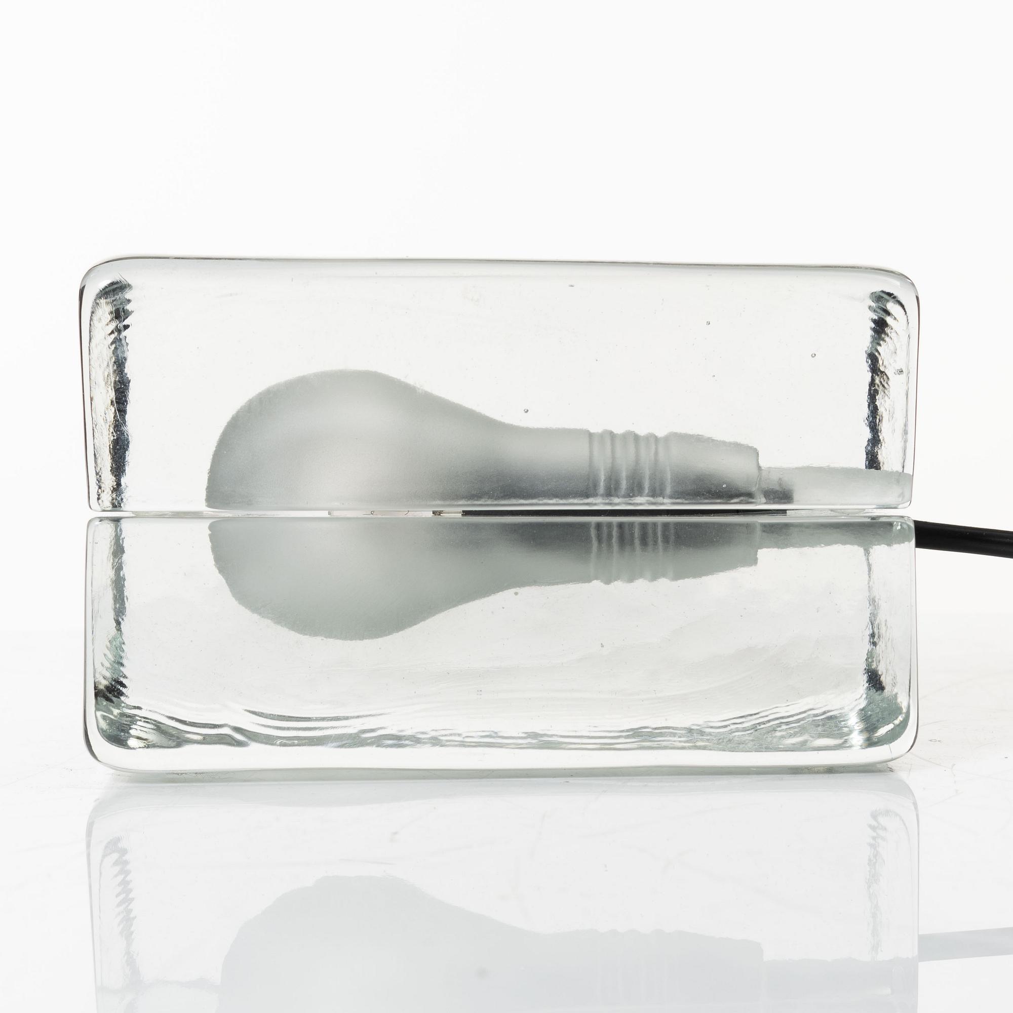 Harri Koskinen, a table lamp, 'Block Lamp', Design House Stockholm.