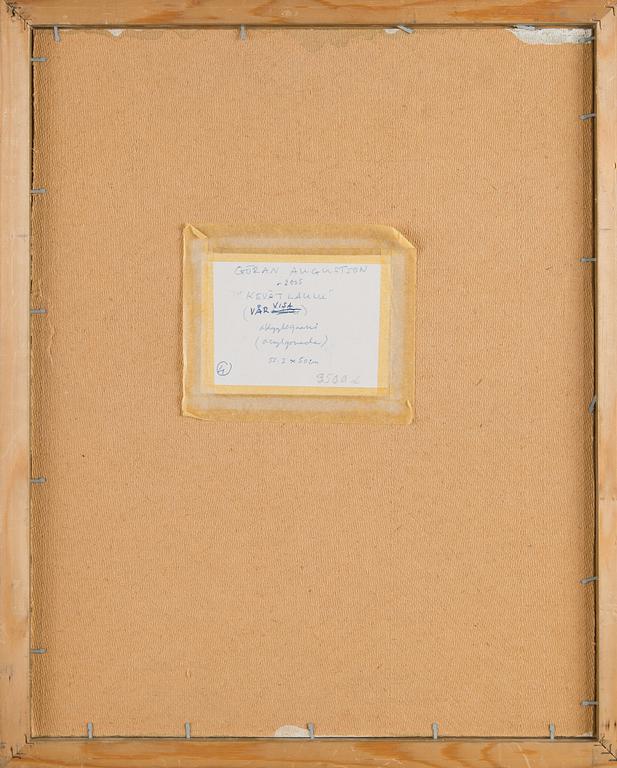 Göran Augustson, "Kevätlaulu" (Spring song).