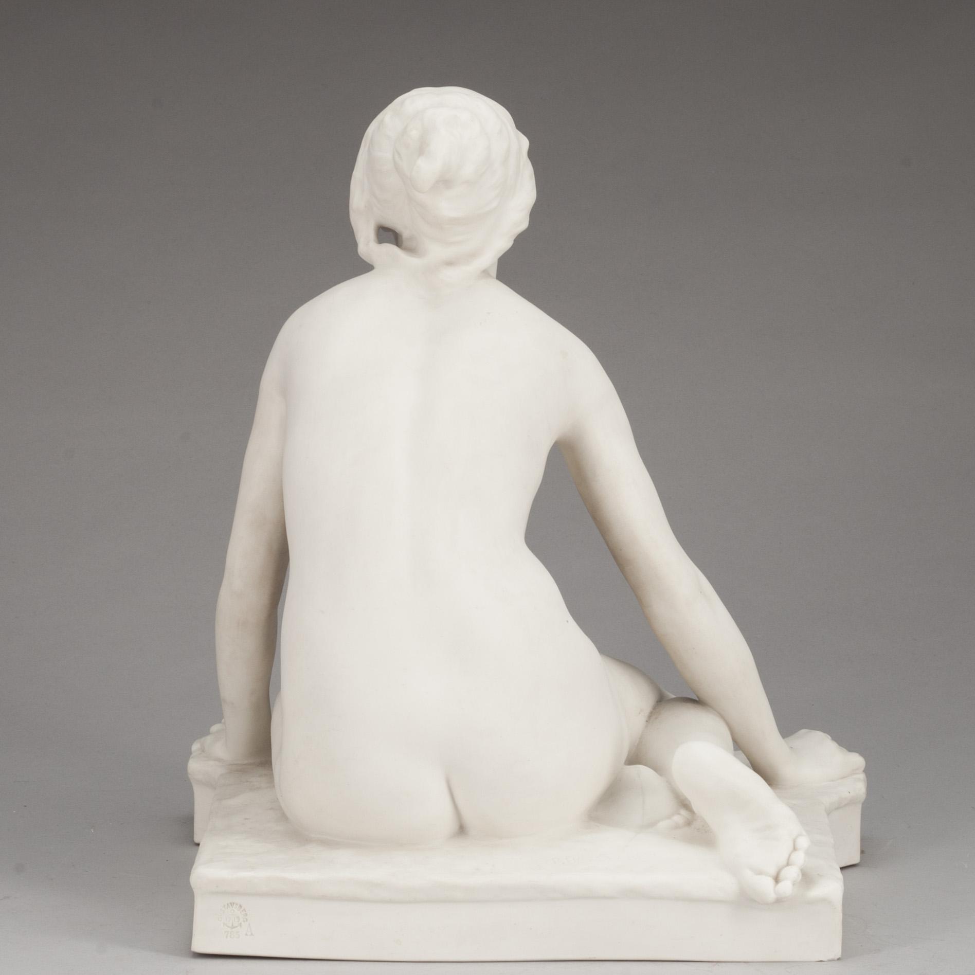 FIGURIN, parian, Per Hasselberg, Gustavsberg.