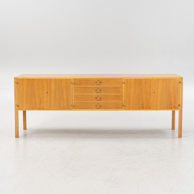 Josef Frank, a model 1015 mahogany veneered sideboard, Svenskt Tenn, Sweden, prior to 1985.