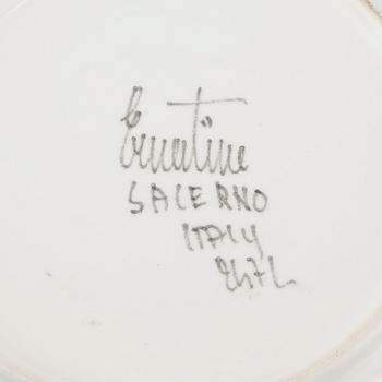 TESERVISDELAR, 21 st, keramik, Ernestine, Salerno, Italien, 1900-talets slut.