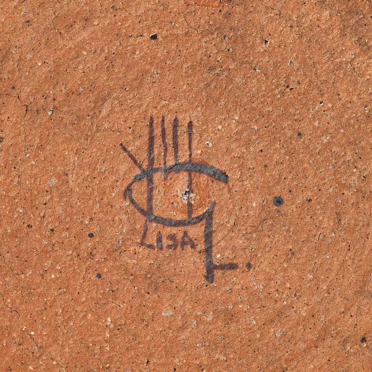 Lisa Larson, a stoneware floor vase, Gustavsberg studio, probably 1960's.