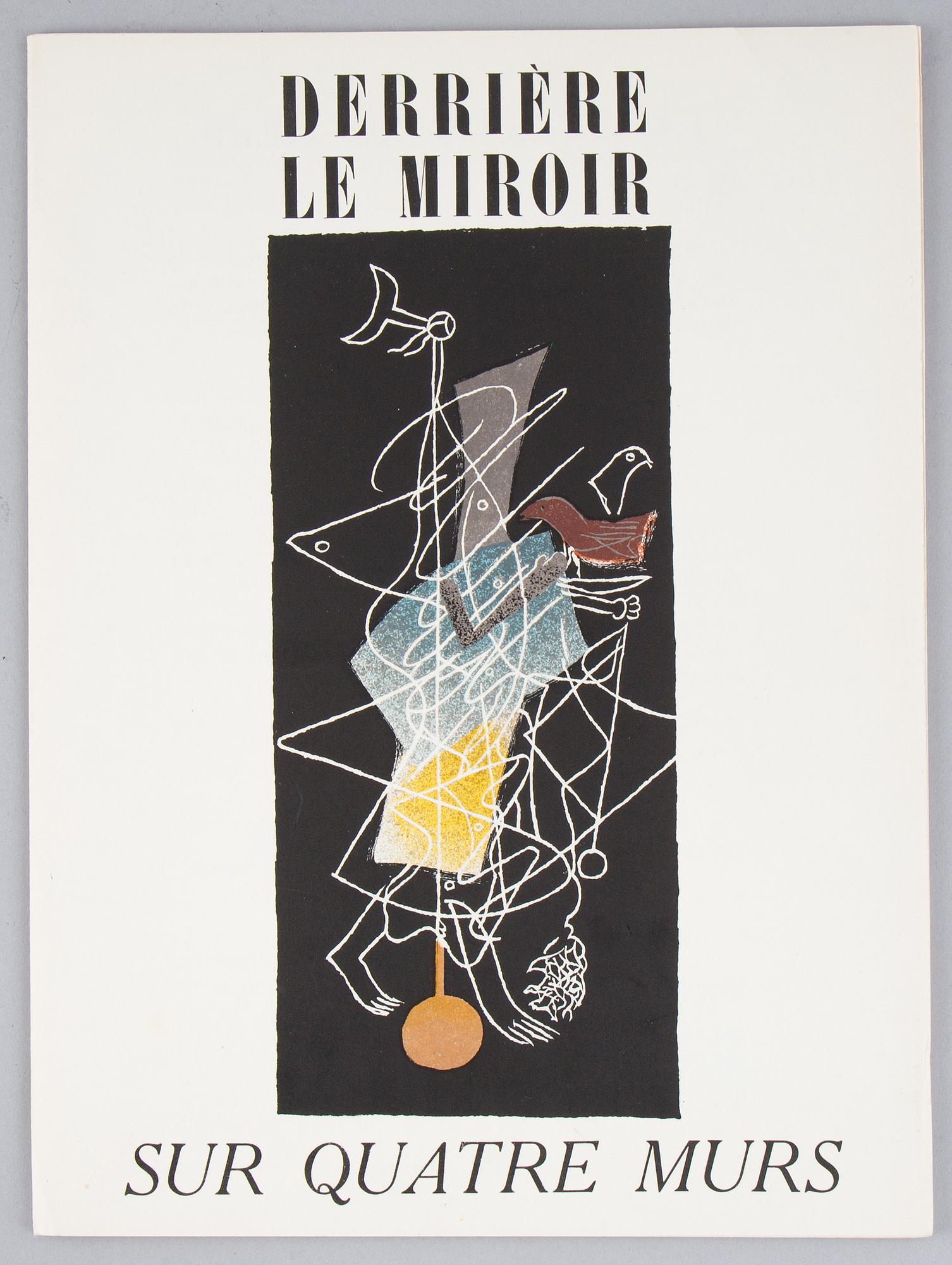 Derrière Le Miroir, 6 st tidskrifter, bland annat Adami, Braque, Miró, utgivna av Maeght.