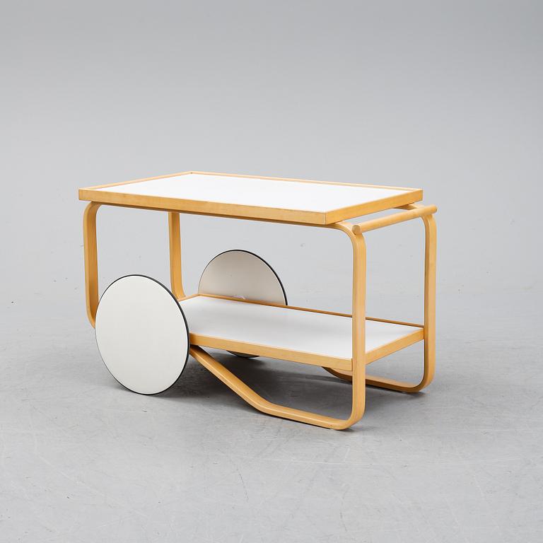 Alvar Aalto, a birch drinks trolley model 901, Artek, Finland.