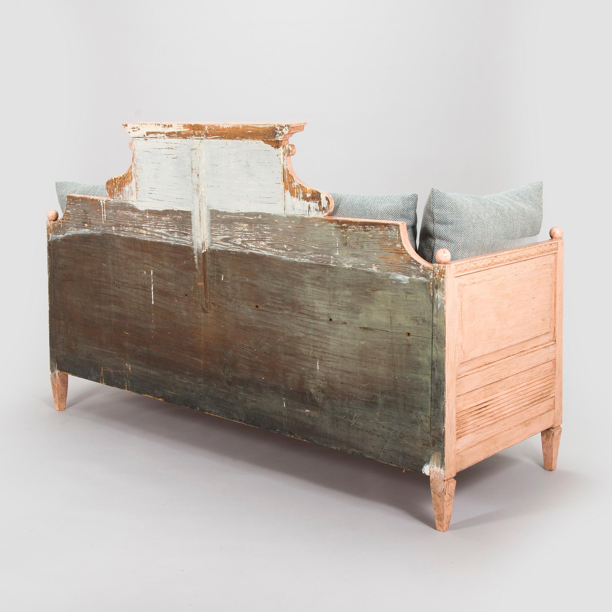 Soffa, gustaviansk, tidigt 1800-tal.