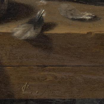 CORNELIS LELIENBERGH, oil on panel, signed CL with monogram.