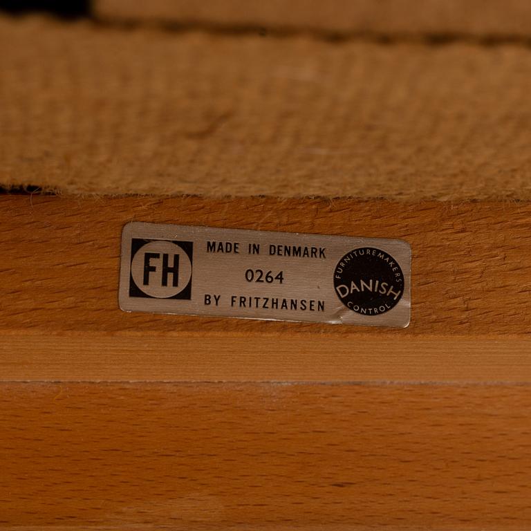 Børge Mogensen, soffa, "Tremme", Fritz Hansen, Danmark.