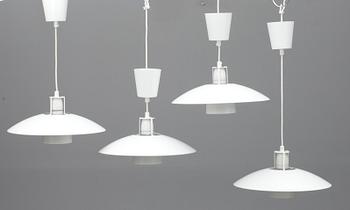 TAKLAMPOR, 4 st, modell JL340, Juha Leiviskä, Artek. Kupans höjd 17 cm.