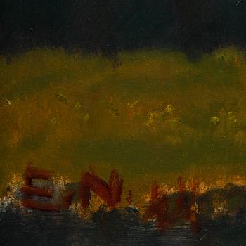 ERNST NORLIND, olja på pannå, monogramsign o dat 44.