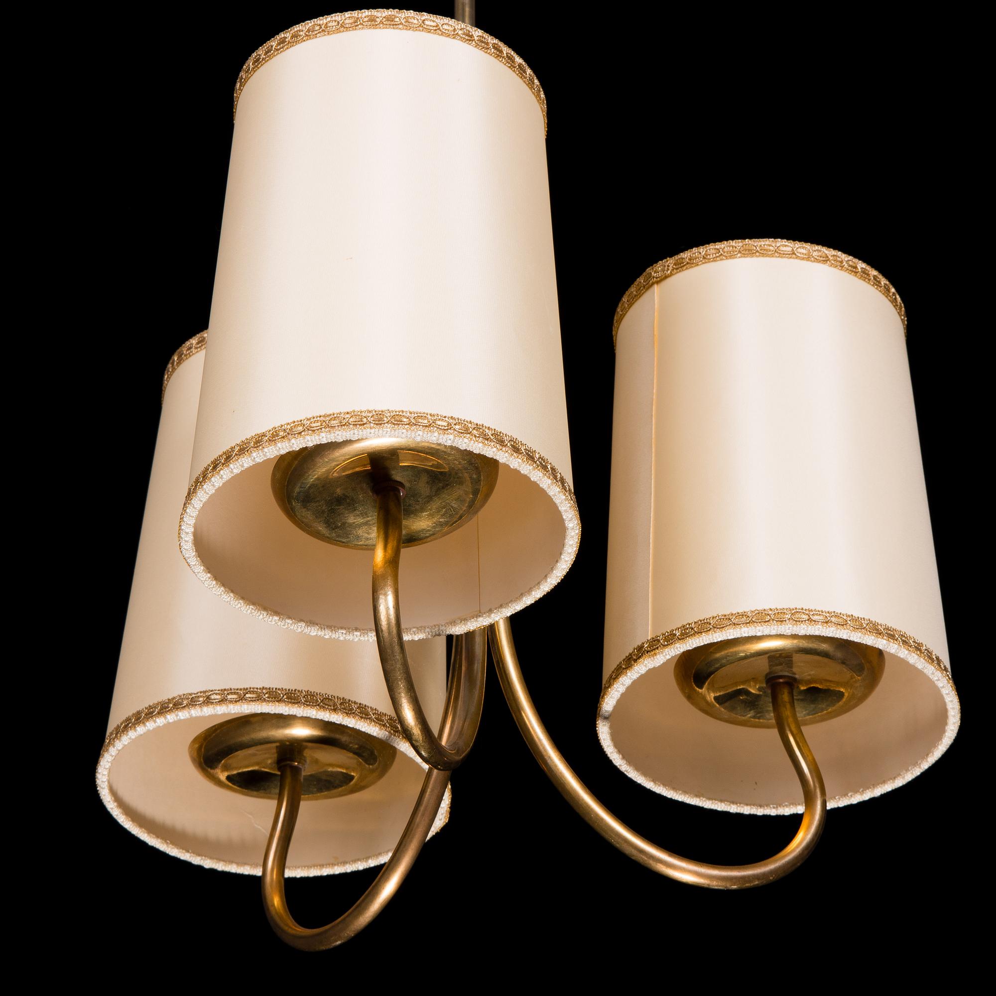 GUNNEL NYMAN, TAKLAMPA, Idman, 1900-talets mitt. Höjd ca 73 cm.