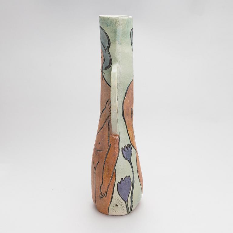 Pauli Partanen, a ceramic sculpture, signed and dated -99.