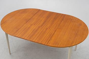 IKEA, A 'Sober' dining table with four chairs, IKEa, sweden, 1960's.