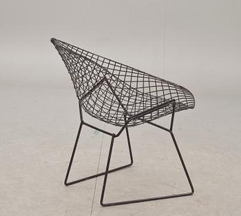 FÅTÖLJ, "Diamond chair". Design Harry Bertoia.