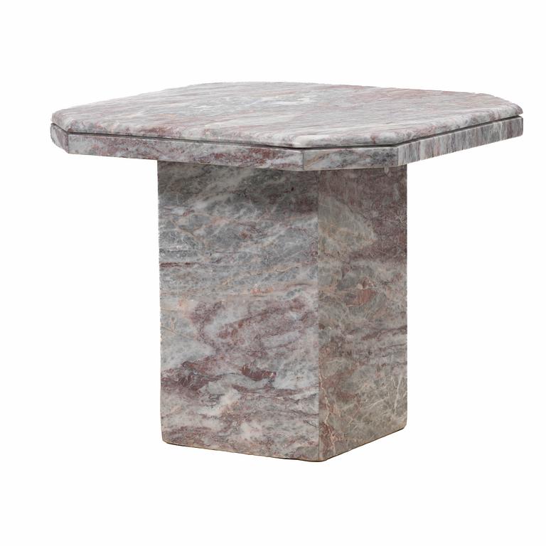 Sidobord, marmor, 1900/2000-tal.