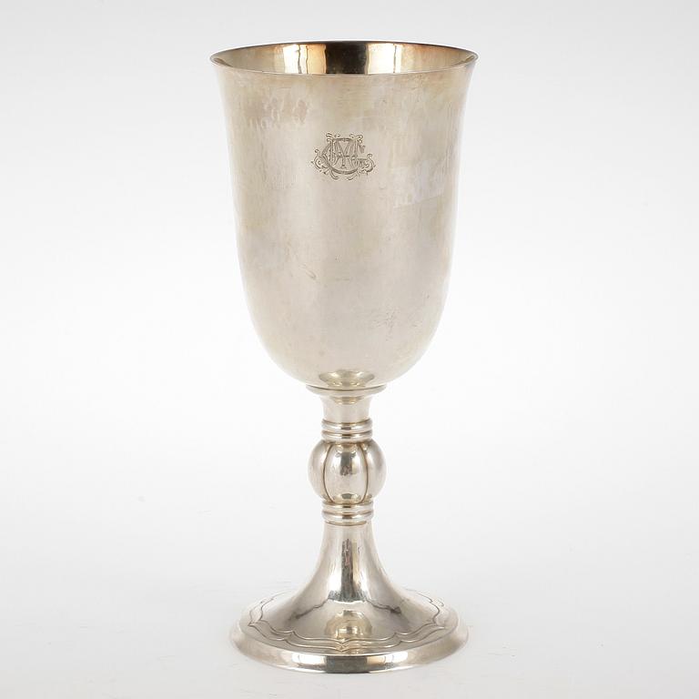 KALK, silver, svenska importstämplar, 1900-talets första hälft. Vikt ca 170 gram.