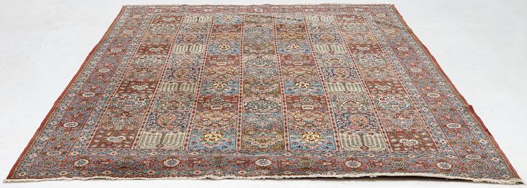 Carpet, oriental, Ghom, approx. 320 x 228 cm.