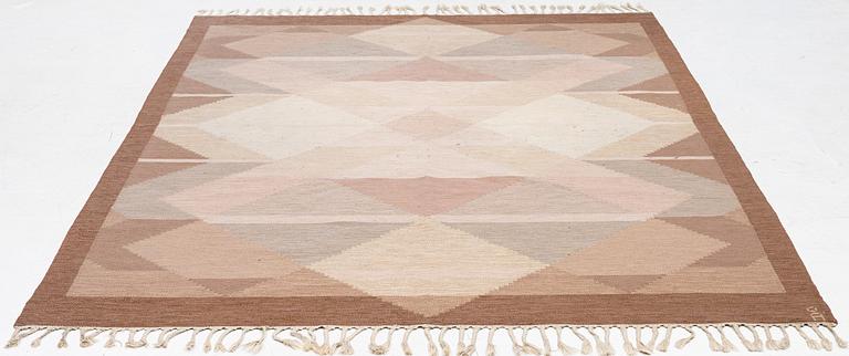 Anna-Johanna Ångström, a flat weave carpet, signed Å, c. 285 x 200 cm.