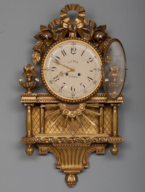 VÄGGPENDYL, gustviansk stil, 1900-talets första hälft.