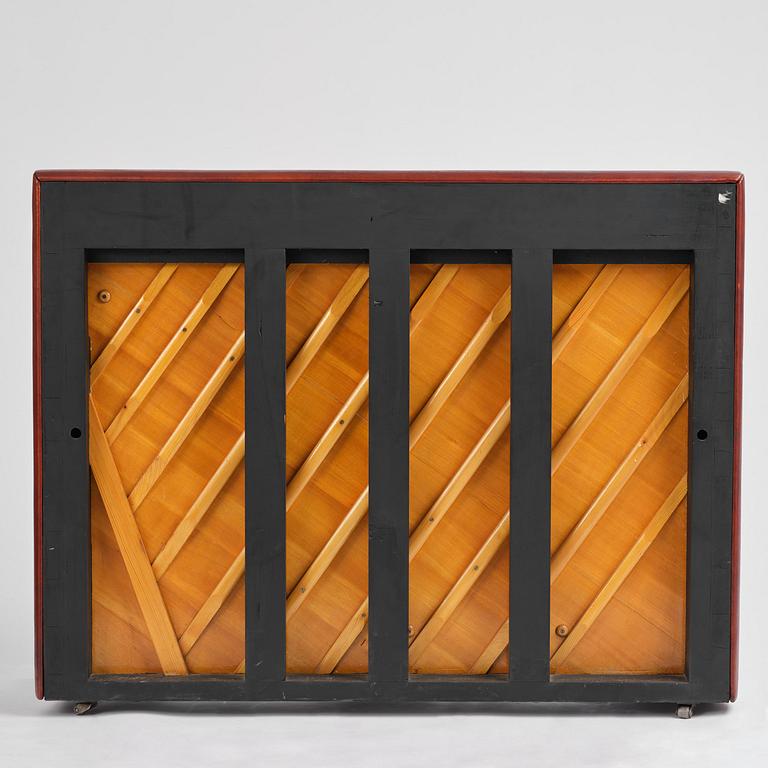 Poul Henningsen, a "PH Upright Piano", executed by Andreas Christensen, Denmark, 1940s.