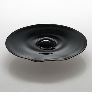 Brita Flander, 'Eclipse forever', glass sculpture, signed B.F/U.S. Notsjö Nuutajärvi 1990.