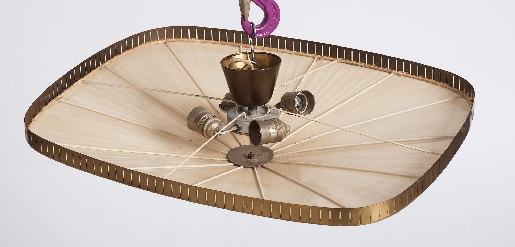 Harald Notini, a ceiling lamp, model '11858', Arvid Böhlmarks Lampfabrik, Sweden 1950s.