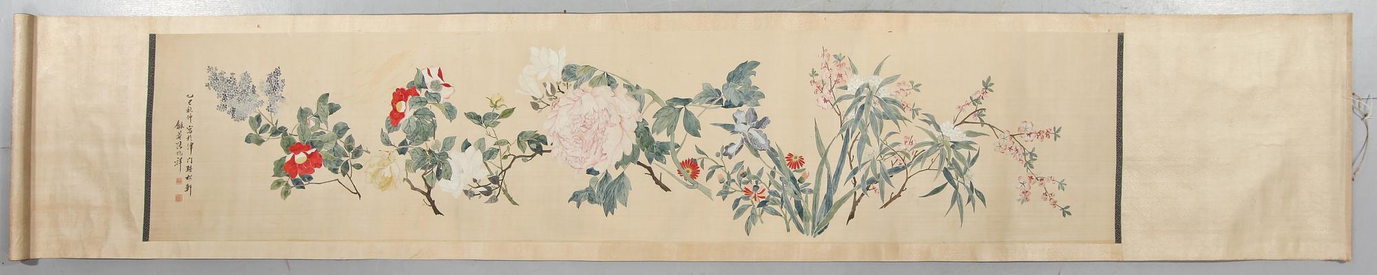 RULLMÅLNING, Kina, 1900-tal.