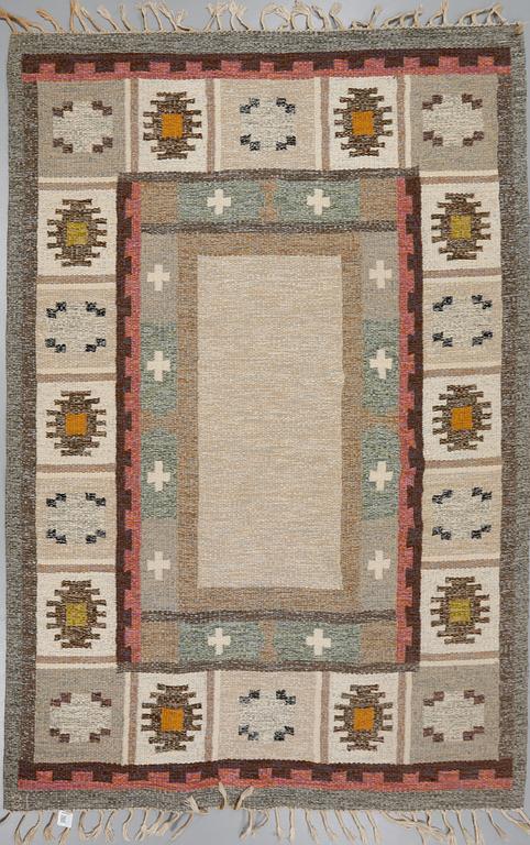 MATTA, rölakan, Ingegerd Silow, 1900-talets andra hälft, 235x160 cm.