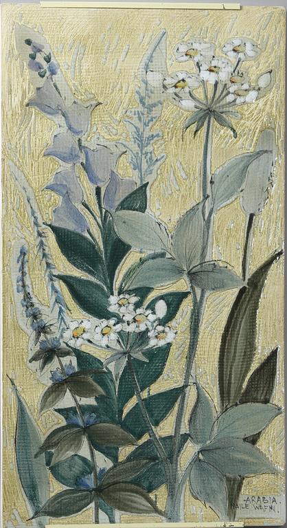 VÄGGPLATTA, keramik, Naile Wafin, Arabia.