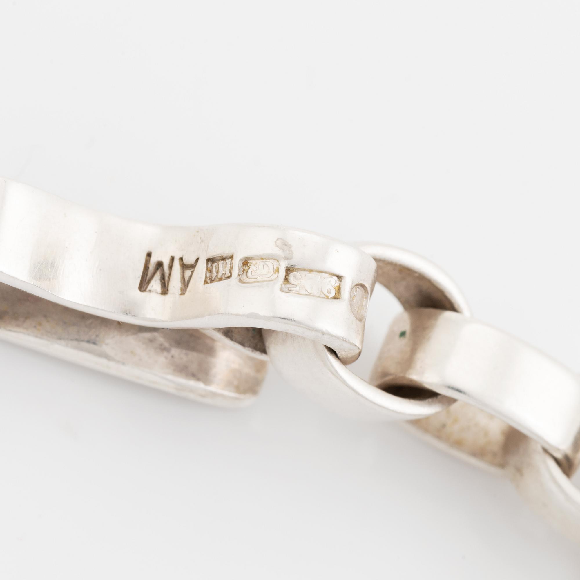 Högbergs eftertr. Anette/Marie, silver necklace.