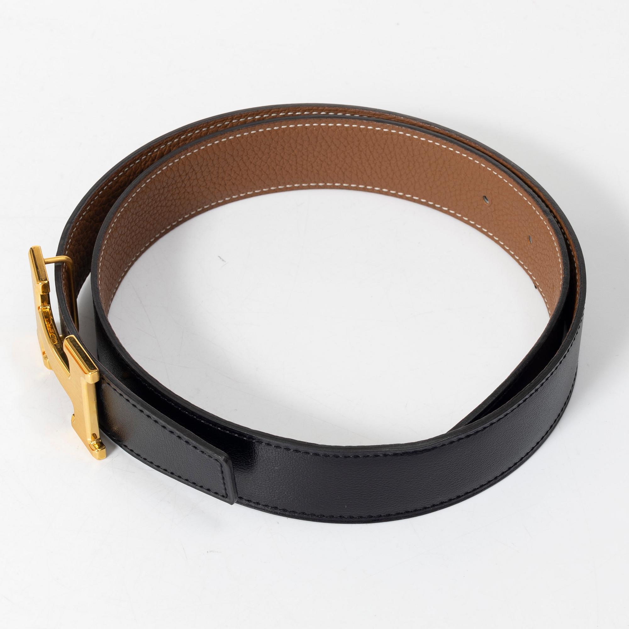 Hermès, skärp, "Constance", storlek 75, 2020.