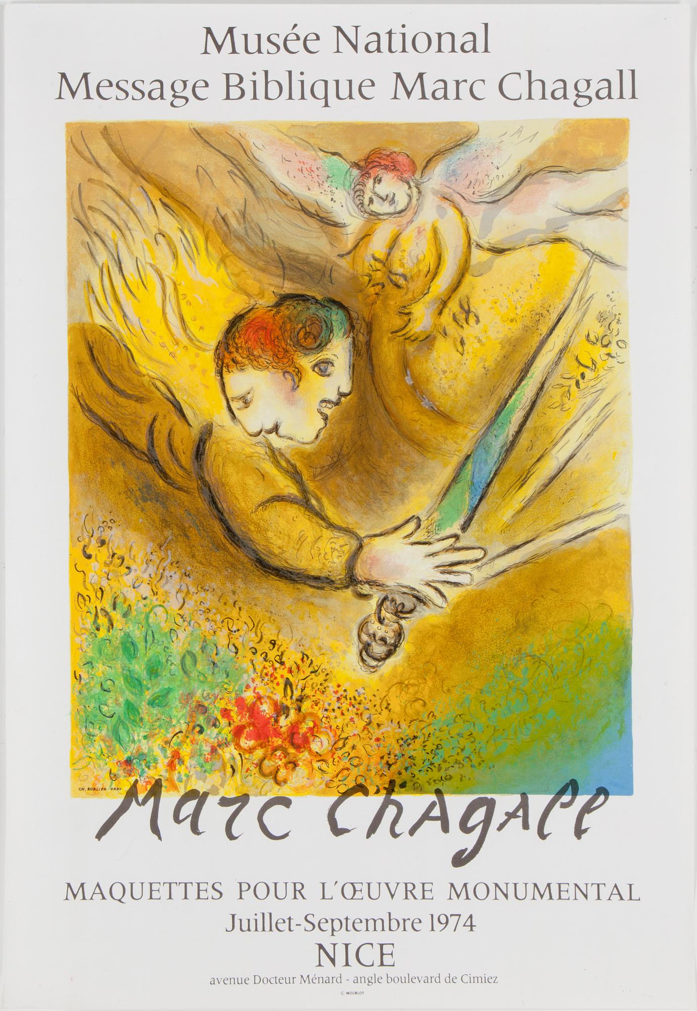 UTSTÄLLNINGSAFFISCHER, 4 stycken, Marc Chagall.