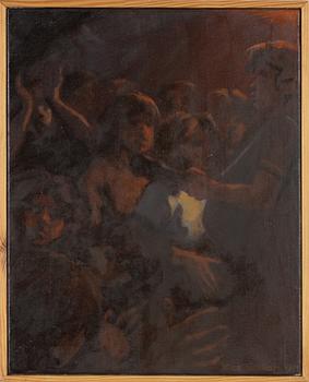 Kjell Jörstedt, oil on canvas, signed and dated 1981.
