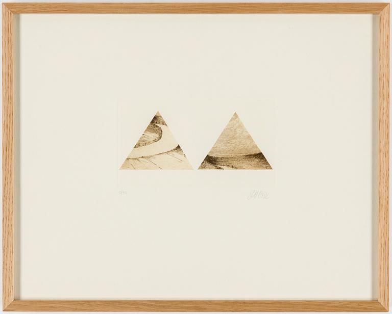 ROMAN SCHEIDL, etching, signed and numbered 13/40.