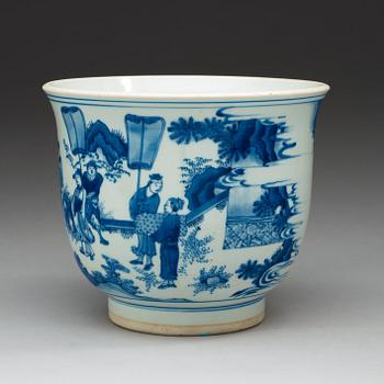 YTTERFODER, porslin. Qing dynastin.
