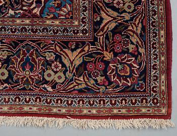 SEMI-ANTIQUE/OLD KASHAN. 202 x 134 cm.