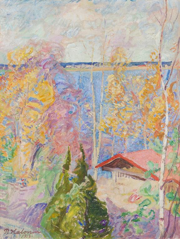 Pekka Halonen, Verdure by the Shore.