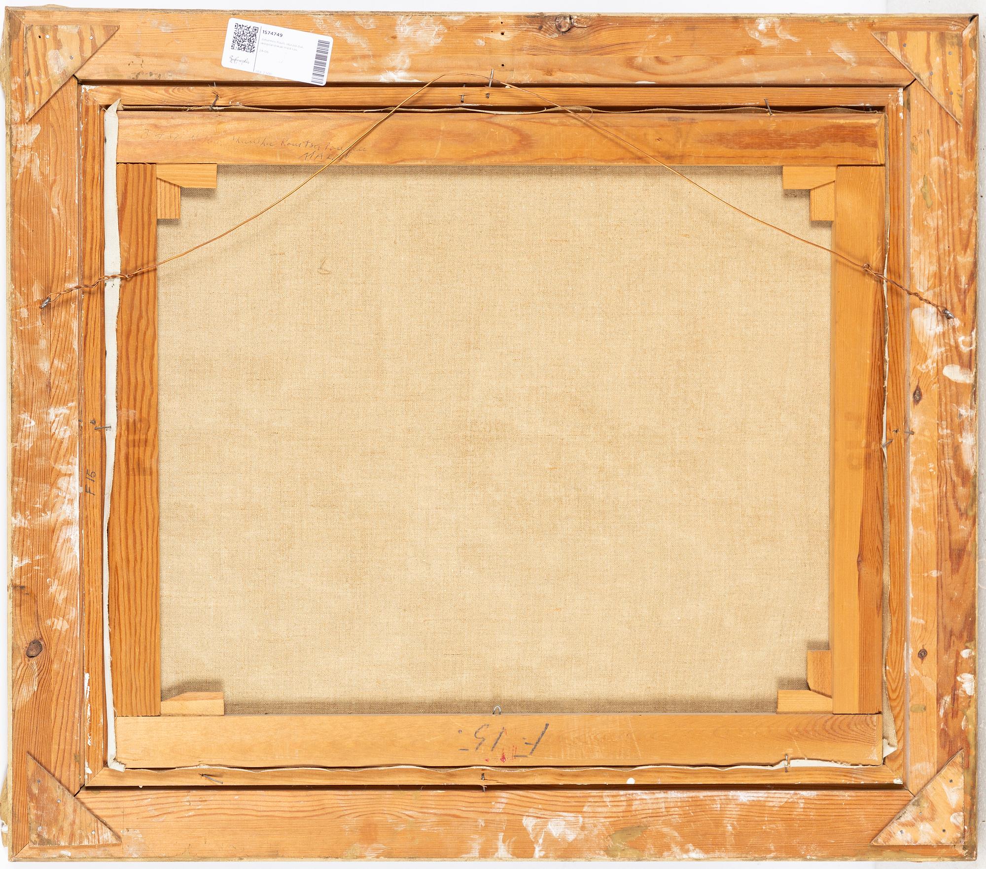 Johannes Ravn, Räv i skogslandskap.