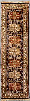 An old Seravan design runner ca 249x76 cm.